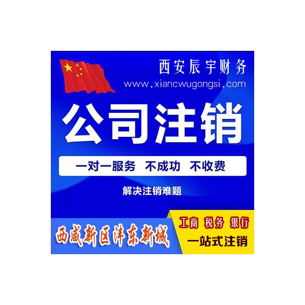 西安西咸新区沣东新城公司注销