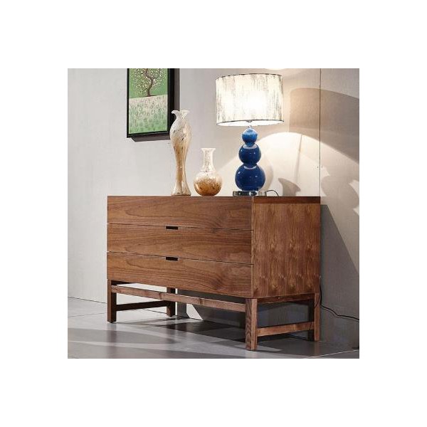 厂家批发北欧意式风格实木斗柜现代简约小户型轻奢客厅组合家具