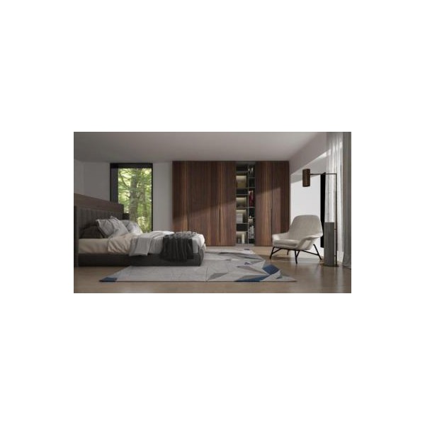 现代轻奢卧室家具环保实木衣柜定制找顺爱装饰 新品发布 质量保障