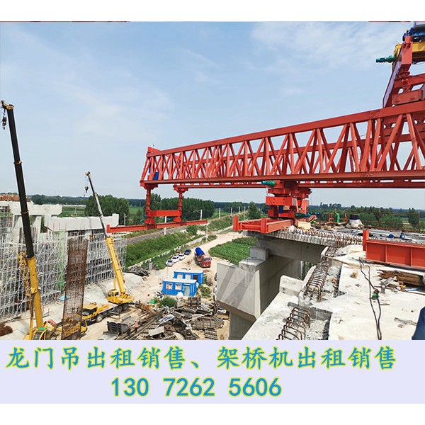 云南玉溪50米架桥机厂家承包200吨桥