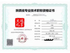 2021年陕西省工程师职称评审报名条件