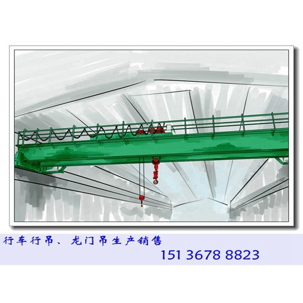 广西梧州单梁行吊厂家20吨防爆单梁桥式起重机