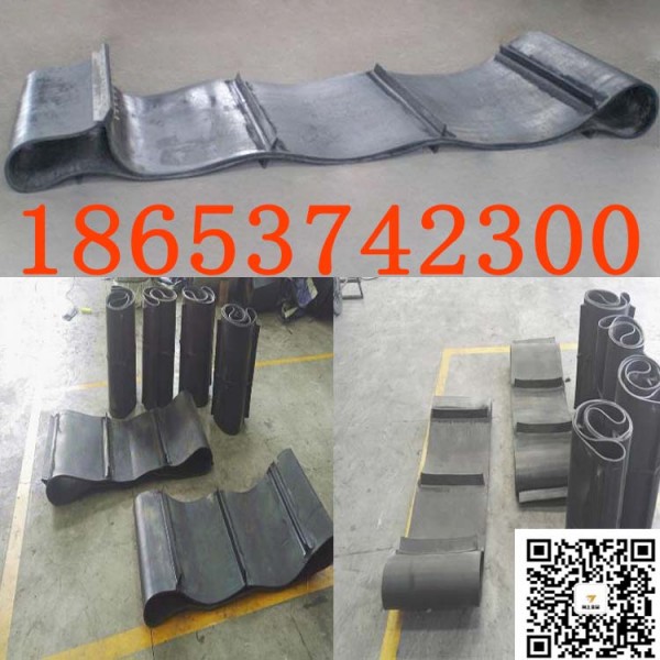 青海地区工业使用橡胶材质除铁器皮带 除杂皮带 接头环形带