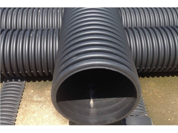供应HDPE材质双壁波纹管 排污排水管