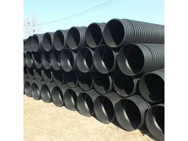 长期生产HDPE材质双壁波纹管 排污排